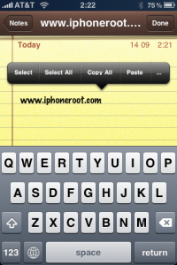  iPhone copy paste extension Action Menu updated to v1.0.1
