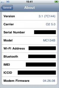 pwned 31 o2 200x300 iPhone 3GS firmware 3.1 jailbreak
