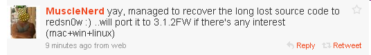 redsn0w 09 RedSnOw 0.9 will support firmware 3.1.2