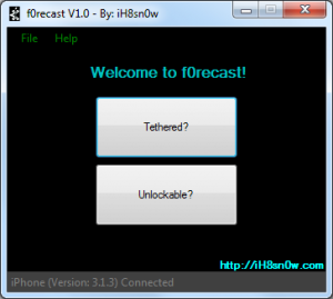 f0recast 300x269 f0recast utility will determine if your iPhone is jailbreakable