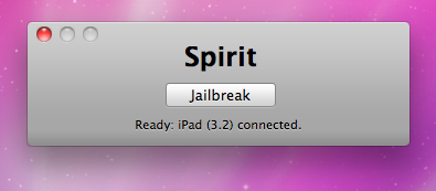 spirit jailbreak JailBreak for iPad is Finally Available!