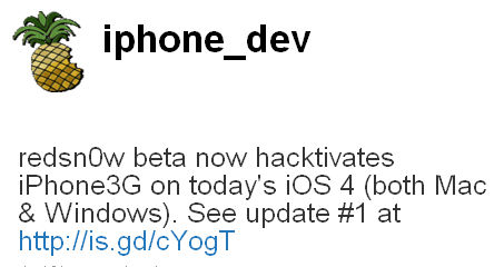 redsn0w ios4 RedSn0w 0.9.5b5 3: iOS 4 jailbreak for iPhone 3G and iPod Touch 2G