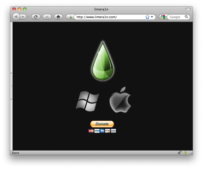 limera1n mac 1 400x333 Пошаговое руководство: джейлбрейк iPad с iOS 3.2.2 с помощью Limera1n (Mac)