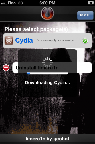 limera1n tutorial 13 Step by step Tutorial: how to jailbreak iOS 4.0 4.1 on iPhone or iPod using Limera1n (Mac)