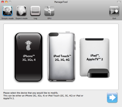 pwnagetool 4 1 400x352 DevTeam published first screenshot of PwnageTool 4.1 for iPhone and other Apple devices