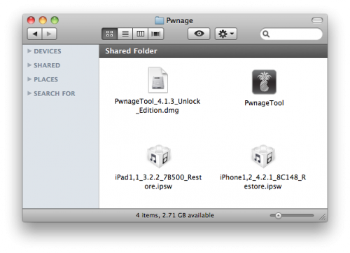 pwnagetool 413 1 500x361 Пошаговое руководство: джейлбрейк и анлок iPhone 3G с помощью PwnageTool 4.1.3 (Mac) [iOS 4.2.1]