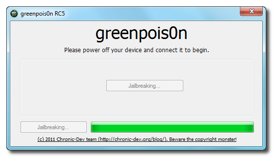 greenpois0n win 10 Пошаговая инструкция: отвязанный джейлбрейк iOS 4.2.1 на iPhone, iPod или iPad с помощью Greenpois0n для Windows